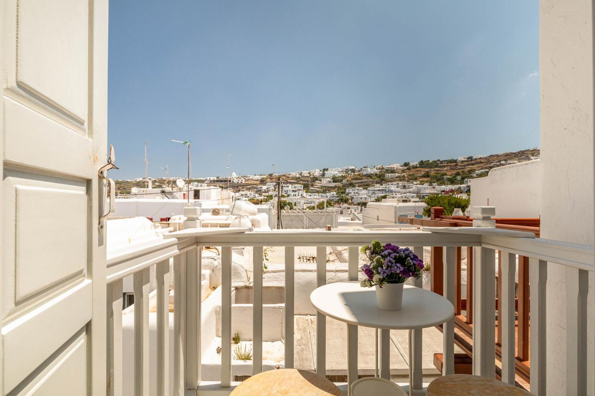 Ferienwohnung Elenitas Flat Next To The Windmills Mykonos Town Exterior foto